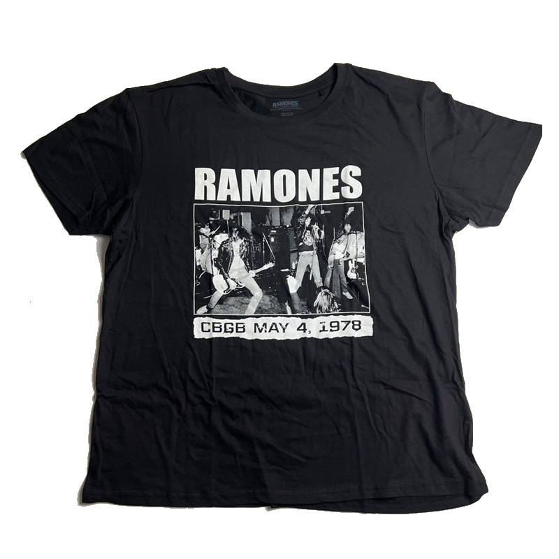 RAMONES 官方原版 CBGB 1978 （TS-XXL）英版